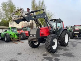 VALTRA VALMET 8350 + FAUCHEUX PRESTIGE 120 / super ciągnik do lasu /