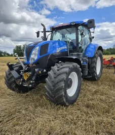 New holland T7.210 Piękny Oryginał 14Rok Sprawdzony PneumatykaFaktura