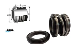 Uszczelnienie mechaniczne mieszkowe typ J01 wałek 35mm -0350 J01+S6 SIC/SIC/V