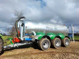 Wóz asenizacyjny ROSA 24/R3S 24000 litrów TANDEM TRIDEM - beczkowóz, beczka