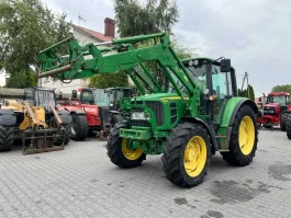 JOHN DEERE 6230 PREMIUM + JOHN DEERE 653 / TLS / Klima. / PowrQuad /