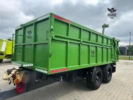 Przyczepa Skorupowa TANDEM LARRINGTON 14t blacha 5mm Pneumatyka