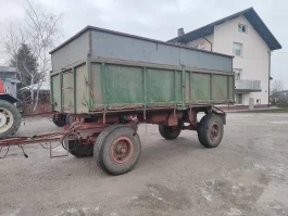 Przyczepa wywrotka 2 osiowa 16t Zarejestrowana