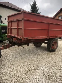 Przyczepa jednoosiowa 6,5 t