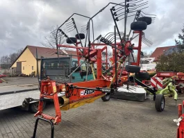 Zgrabiarka 2 karuzelowa Fella TS 670 zagrabiarka