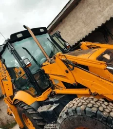 Usługi koparko ładowarką jcb 3 cx