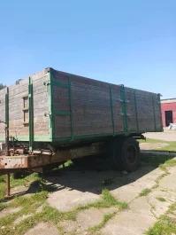 Przyczepa rolnicza jednoosiowa 10/12 ton
