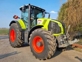 Claas Axion 870 Cmatic Cebis WOM Nawigacja nowe opony Isobus z Niemiec
