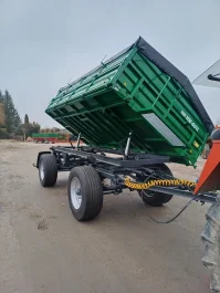 Przyczepa wywrotka 6 ton ifa hl 60.11 hw 60 thk d732 niemiecka nowa