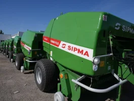Prasa SIPMA 1210 CLASSIC 1221 FARMA PLUS siatka, koła 400 Belarka
