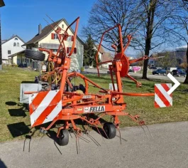 Przewracarka/Przetrzasarka do siana Fella th450