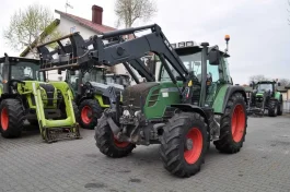FENDT 310 Vario TMS + MANIP MP80 / Przednia oś + kabina amortyzowana /