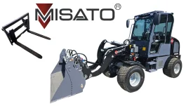 Misato MINI 780 ładowarka 1000kg Klimatyzacja łyżka 4w1 + widły