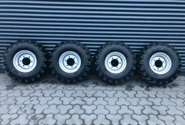 Koła komplet 11.5/80 15.3 BKT Weidemann ładowarka nowe z felgami