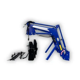 ŁADOWACZ do traktora ogrodniczego do mini traktorka Farmtrac z samopoziomowaniem