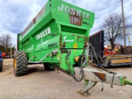 Joskin Tornado 3 14 v 2011r rozrzutnik obornika zasówa Bardzo ładny