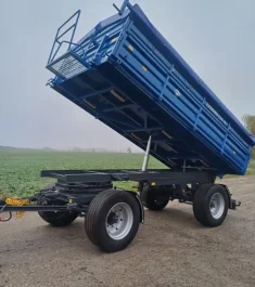 Przyczepa wywrotka na 3 strony 9 ton tandem resor hl hw d55 kiper