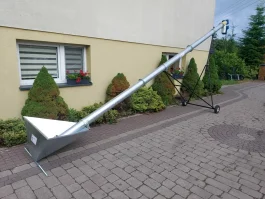 Kosz ocynk żmijka do zboża przenośnik na motoreduktor fi 110 140