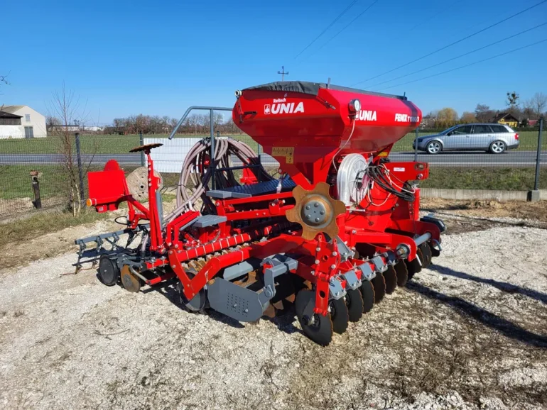 Zestaw siewny siewnik pneumatyczny UNIA FENIX T 1000/3 3m talerzowy
