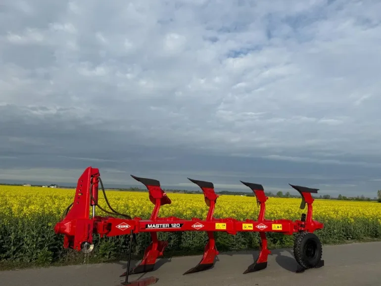 Pług 4 skibowy Obrotowy Kuhn Master 120!! Non-Stop overum kverneland