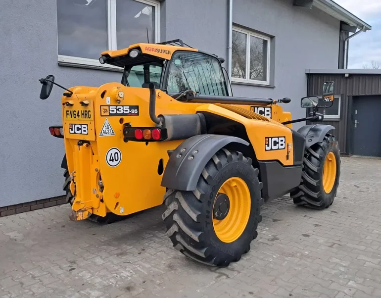 JCB 535-95 AGRI SUPER FULL OPCJA Bez DPF i AdBlue Oryginał Klima 40km