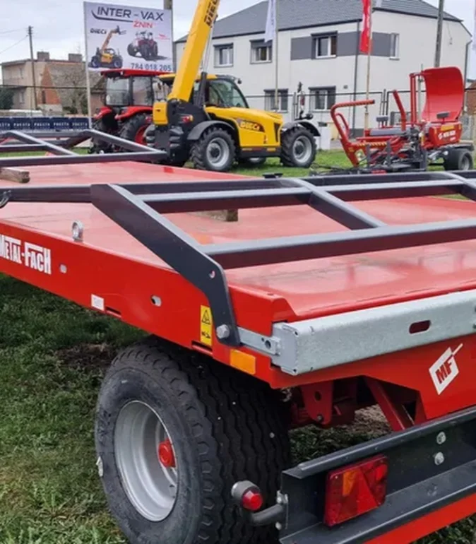 Przyczepa do bel T014/2 9t Nowa laweta, T009 11t Metal-fach