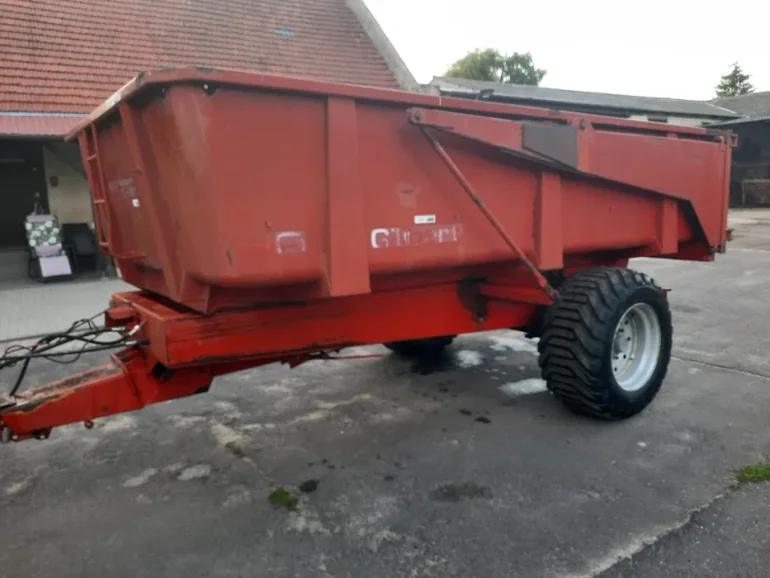 Przyczepa Gilibert 8 ton nadstawy