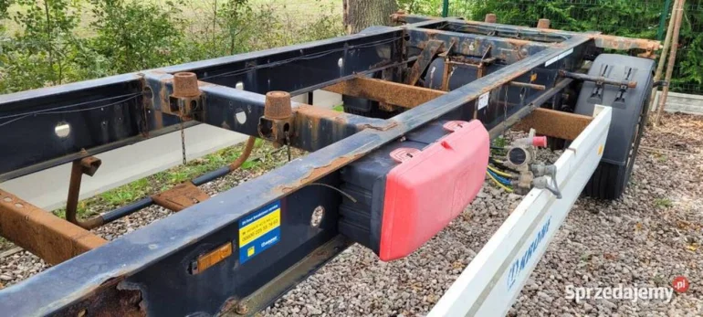 Przyczepa 16 ton, podwozie bdf