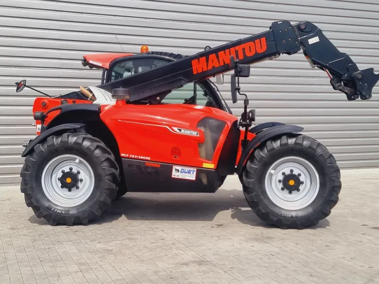 Ładowarka teleskopowa Manitou 737 -17r *klima*zadbana*transport*jcb546