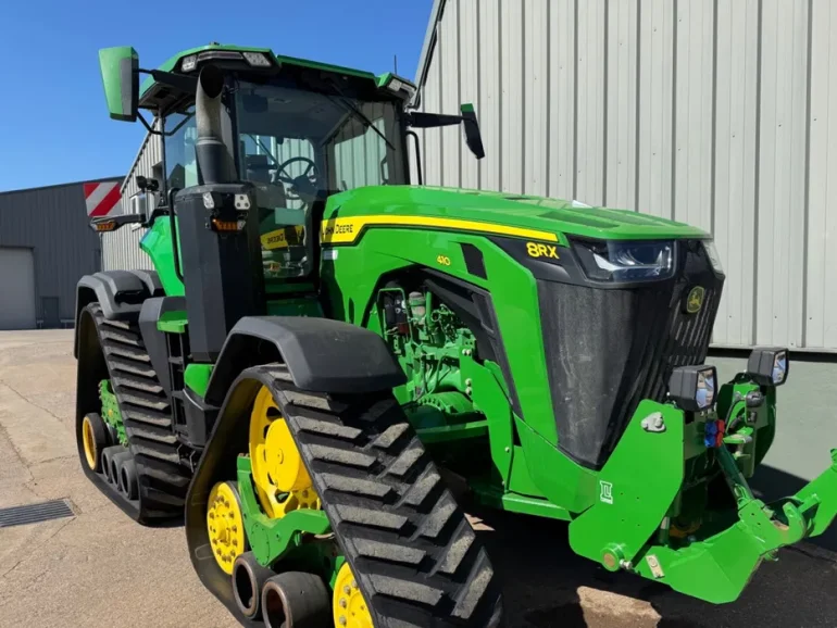 John Deere 8RX410, 2021rok 5800mth GPS RTK E32 Gwarajnca Power Guard