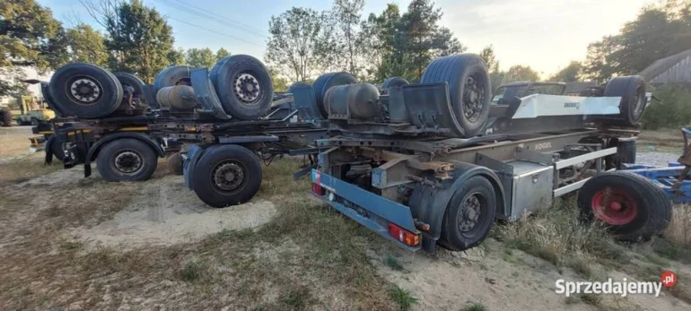Przyczepa mega, podwozie bdf
