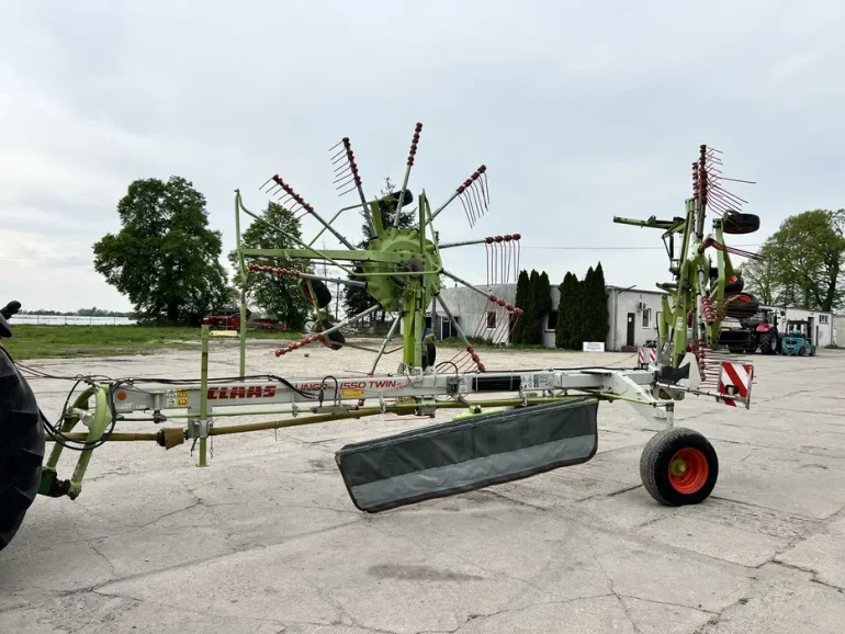 Zgrabiarka Claas Liner 1550 Twin Profi do boku sprowadzona
