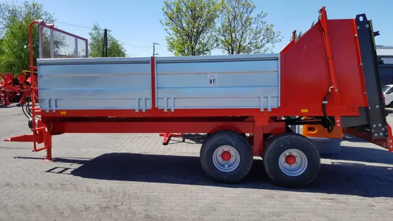 OD RĘKI !!! Rozrzutnik obornika ROLTRANS 8, 10 ton 2x adapter N250/32