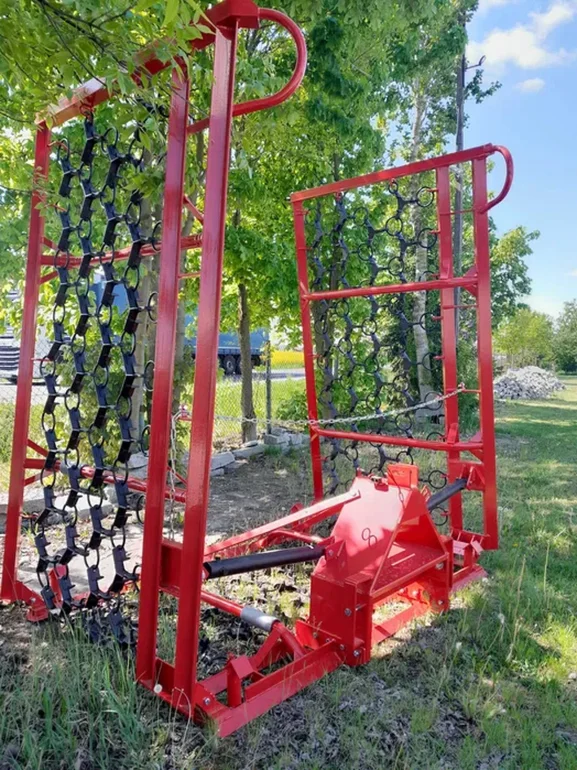 WŁÓKA AGRO-FACTORY LUSA 8 metrów hydraulicznie składana, brona NOWA