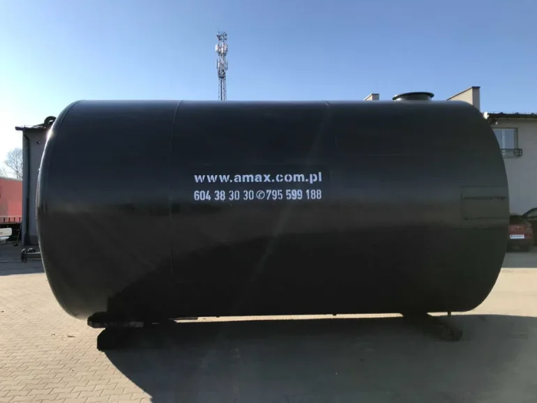 Zbiornik stalowy z epoksydem 50m3-50000l-50 000l - RSM ścieki chemia