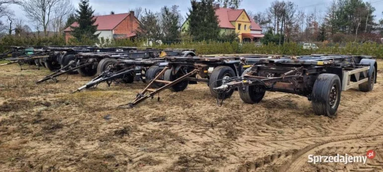 Przyczepa 18 dmc, podwozie bdf