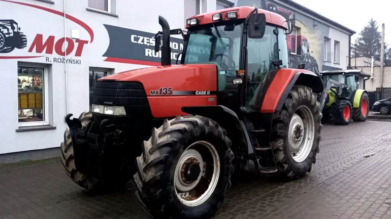 Case MX135 Świeżo sprowadzony