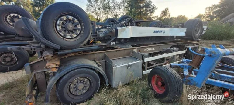 Przyczepa mega, podwozie bdf
