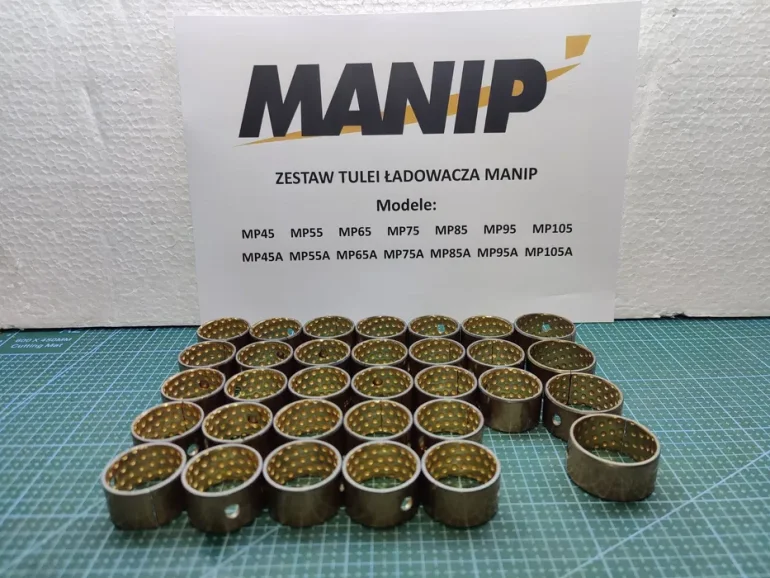 Zestaw tulei ładowacza MANIP MP45 MP55 MP65 MP75 MP85 MP95 MP105