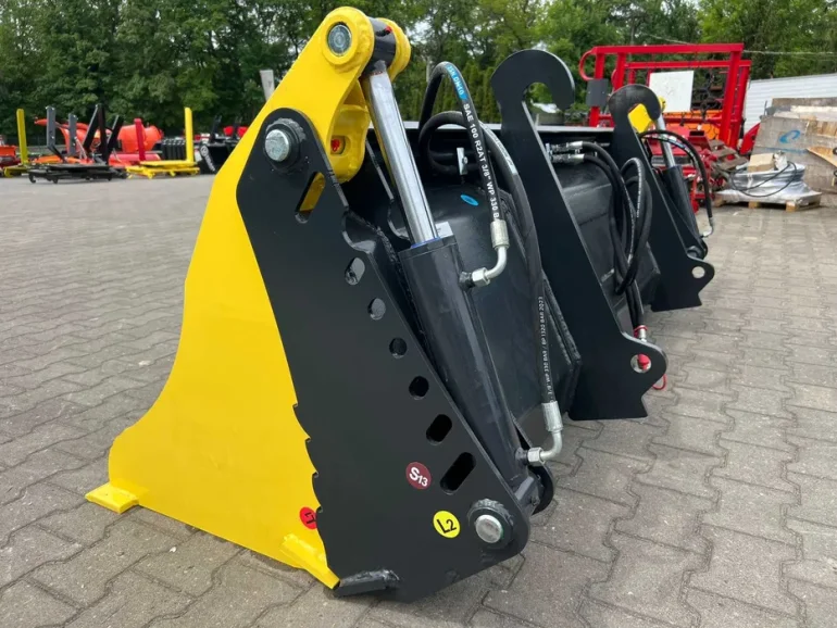 Łyżka Szufla 4w1 Krokodyl Rekin Zamykan 3w1 JCB Manitou Cat Hardox 240