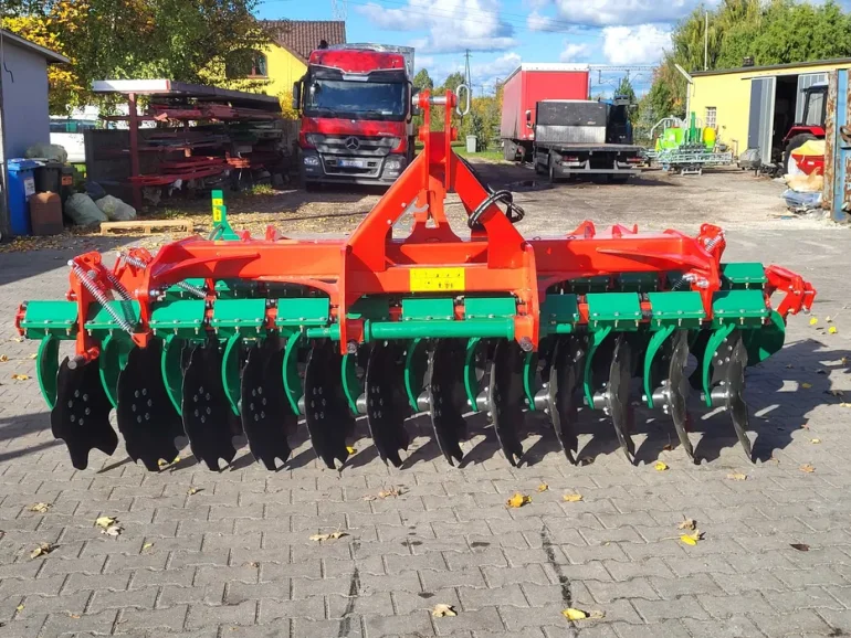 OD RĘKI !!! Brona talerzowa Agro-Masz TROL 30 Rura Daszek