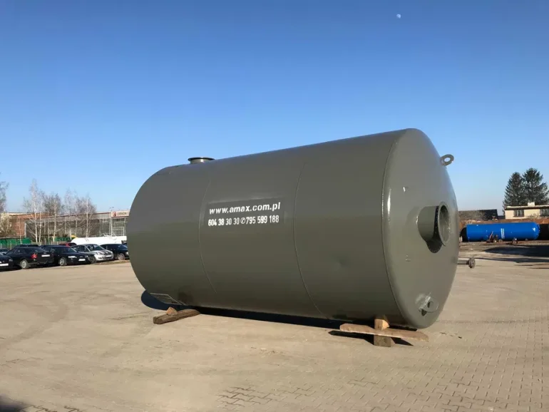 Zbiornik stalowy z epoksydem 50m3-50000l-50 000l - RSM ścieki chemia