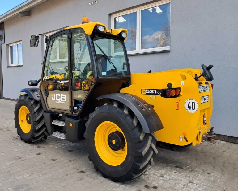 JCB 531-70 AGRI Oryginał Ładowarka Teleskopowa 7m 3.1t