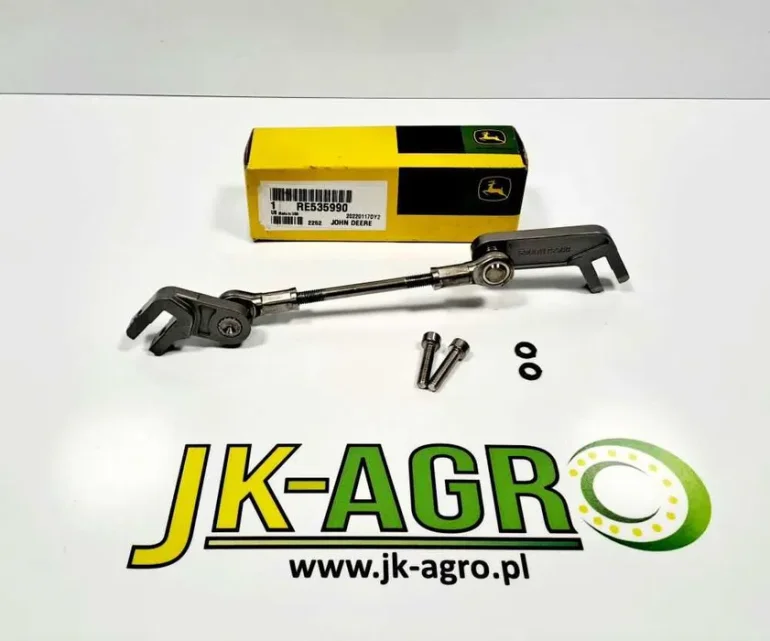 Dźwignia turbiny RE535990, 177665 John Deere 6830P 6930P 7430P 7530P