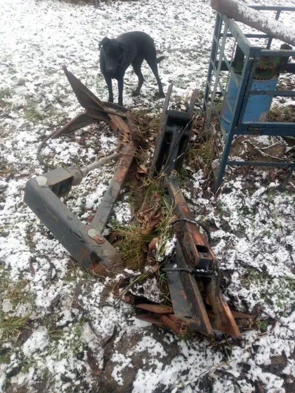 Ramie do wału pługa overum hydrauliczne