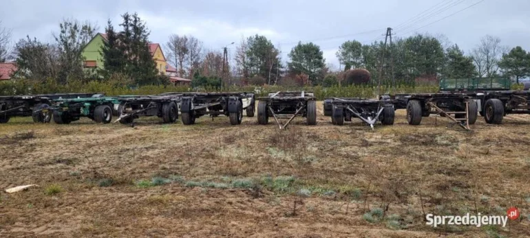 Przyczepa 18 dmc, podwozie bdf