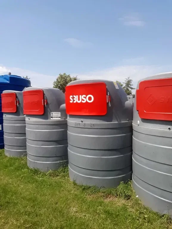 Zbiornik SIBUSO 1500 litrów, dwupłaszczowy ON