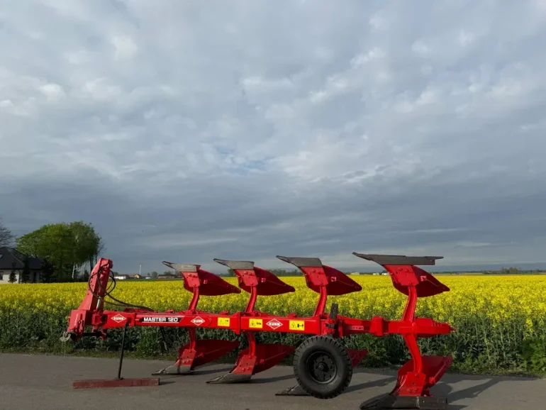 Pług 4 skibowy Obrotowy Kuhn Master 120!! Non-Stop overum kverneland