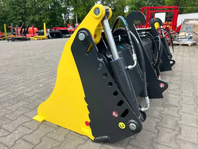 Łyżka Szufla 4w1 Krokodyl Rekin Zamykan 3w1 JCB Manitou Cat Hardox 240