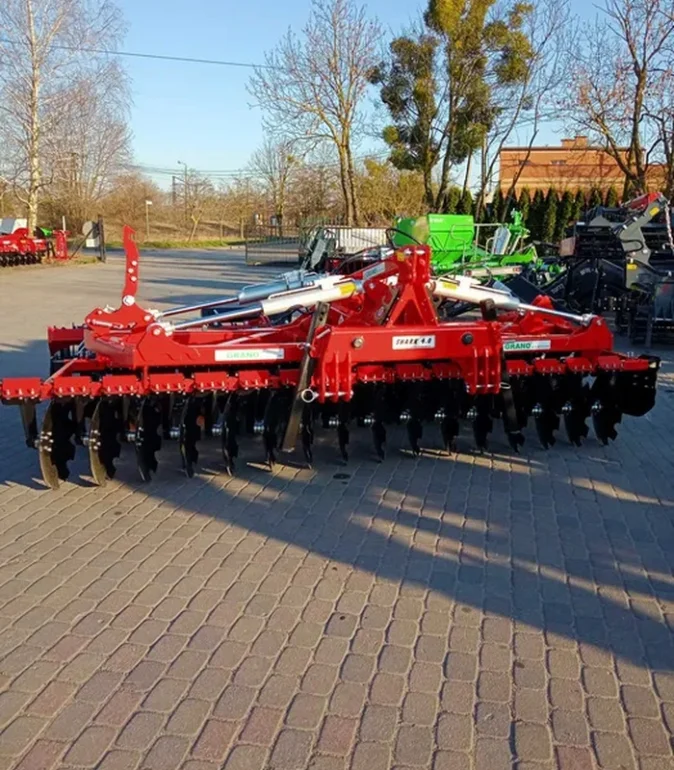 DO RĘKI!!! Brona talerzowa Grano System SHS 4m 4,5m 5m Nowy model !!